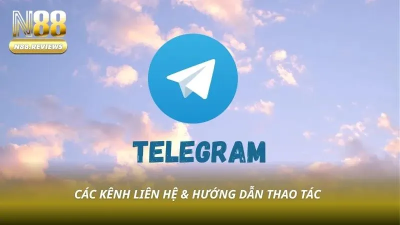 Màn hình chat Telegram của nền tảng