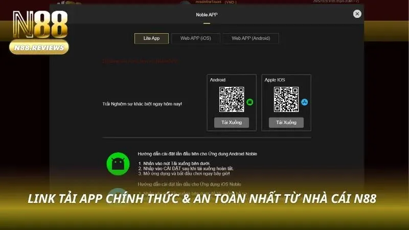 Link tải chính thức mà cược thủ không nên bỏ qua